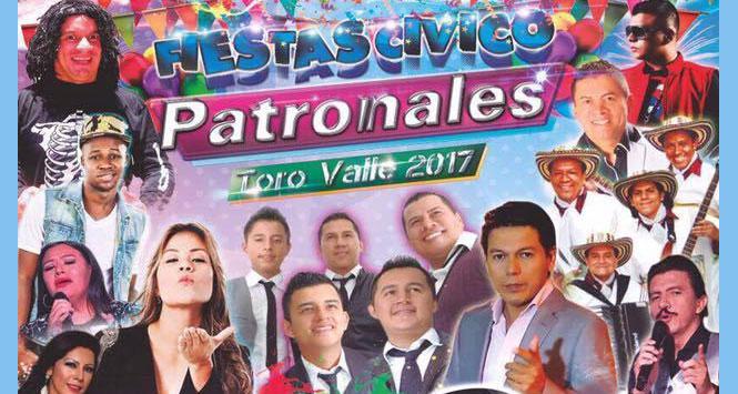Fiestas Cívico Patronales 2017 en Toro, Valle del Cauca