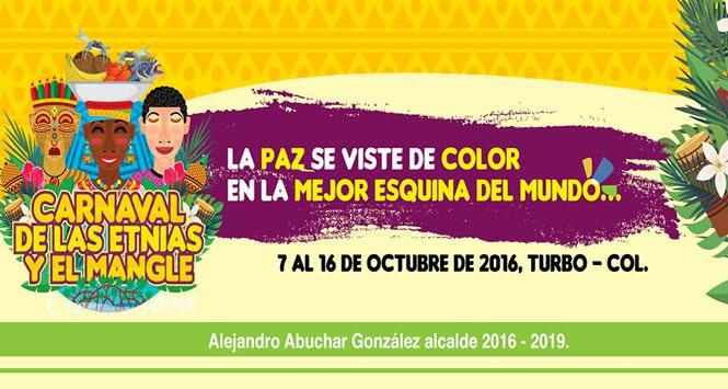 Carnaval de las Etnias y el Mangle 2016 en Turbo, Antioquia
