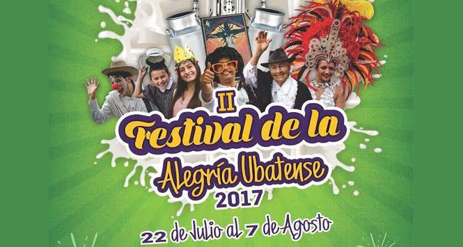 Festival de la Alegría Ubatense 2017 en Ubaté, Cundinamarca