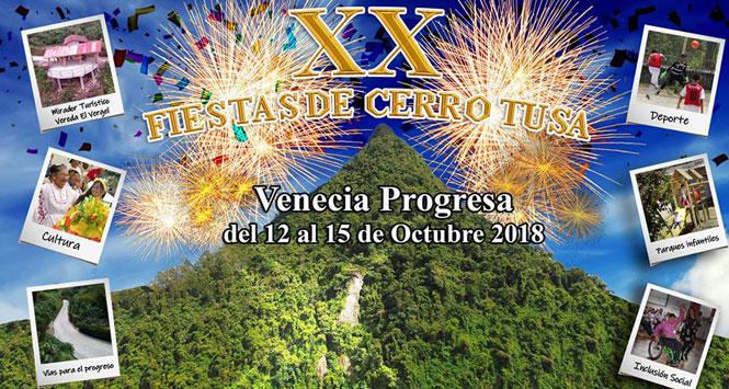 Fiestas del Cerro Tusa 2018 en Venecia, Antioquia