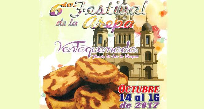 Festival de la Arepa 2017 en Ventaquemada, Boyacá