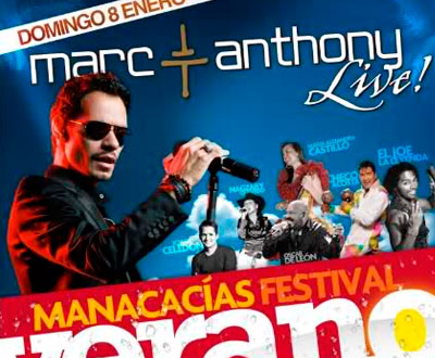 Marc Anthony en Festival de Puerto Gaitán
