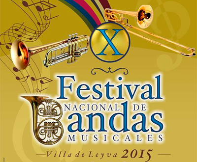 Festival Nacional de Bandas Musicales 2015 en Villa de Leyva