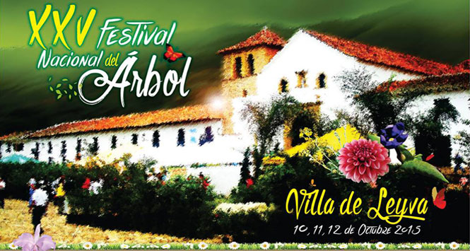 Programación Festival Nacional del Árbol 2015 en Villa de Leyva, Boyacá