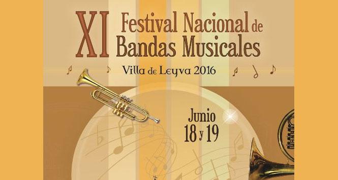 Festival Nacional de Bandas Musicales 2016 en Villa de Leyva