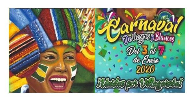 Carnaval de Negros y Blancos 2020 en Villagarzón, Putumayo
