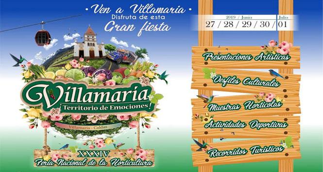 Feria Nacional de la Horticultura 2019 en Villamaría, Caldas