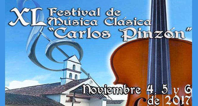 Festival de Música Clásica “Carlos Pinzón” 2017 en Zipacón, Cundinamarca