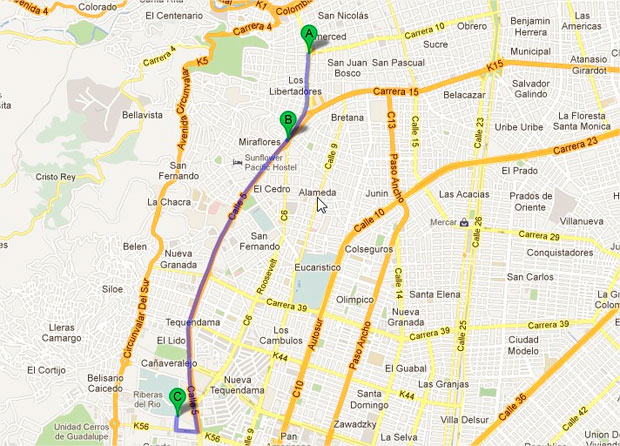 Ruta Caravana Coca Cola Cali