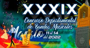 Concurso Departamental de Bandas Musicales 2022 en Samaniego, Nariño