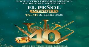 Encuentro Departamental de Bandas Musicales 2025 en El Peñol, Antioquia