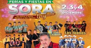 Ferias y Fiestas 2022 en Sora, Boyacá
