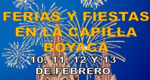Ferias y Fiestas 2024 en La Capilla, Boyacá