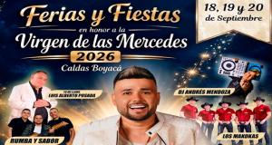 Ferias y Fiestas 2026 en Caldas, Boyacá