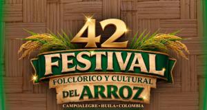 Festival Folclórico del Arroz 2026 en Campoalegre, Huila