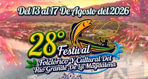 Festival Folclórico y Cultural del Río Grande de la Magdalena 2026 en Suárez, Tolima