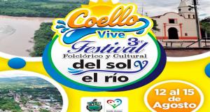 Festival Folclórico y Cultural del Sol y el Río 2022 en Coello, Tolima