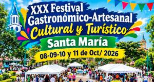 Festival Gastronómico, Artesanal, Cultural y Turístico 2026 en Santa María, Boyacá