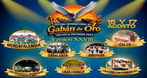 Festival Internacional El Gabán de Oro 2025 en San Luis de Palenque, Casanare
