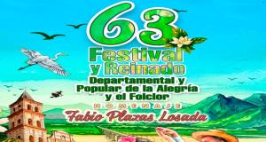 Festival y Reinado Departamental y Popular de la Alegría y el Folclor 2026 en Garzón, Huila