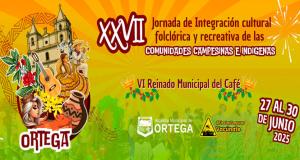 Reinado Municipal del Café 2025 en Ortega, Tolima